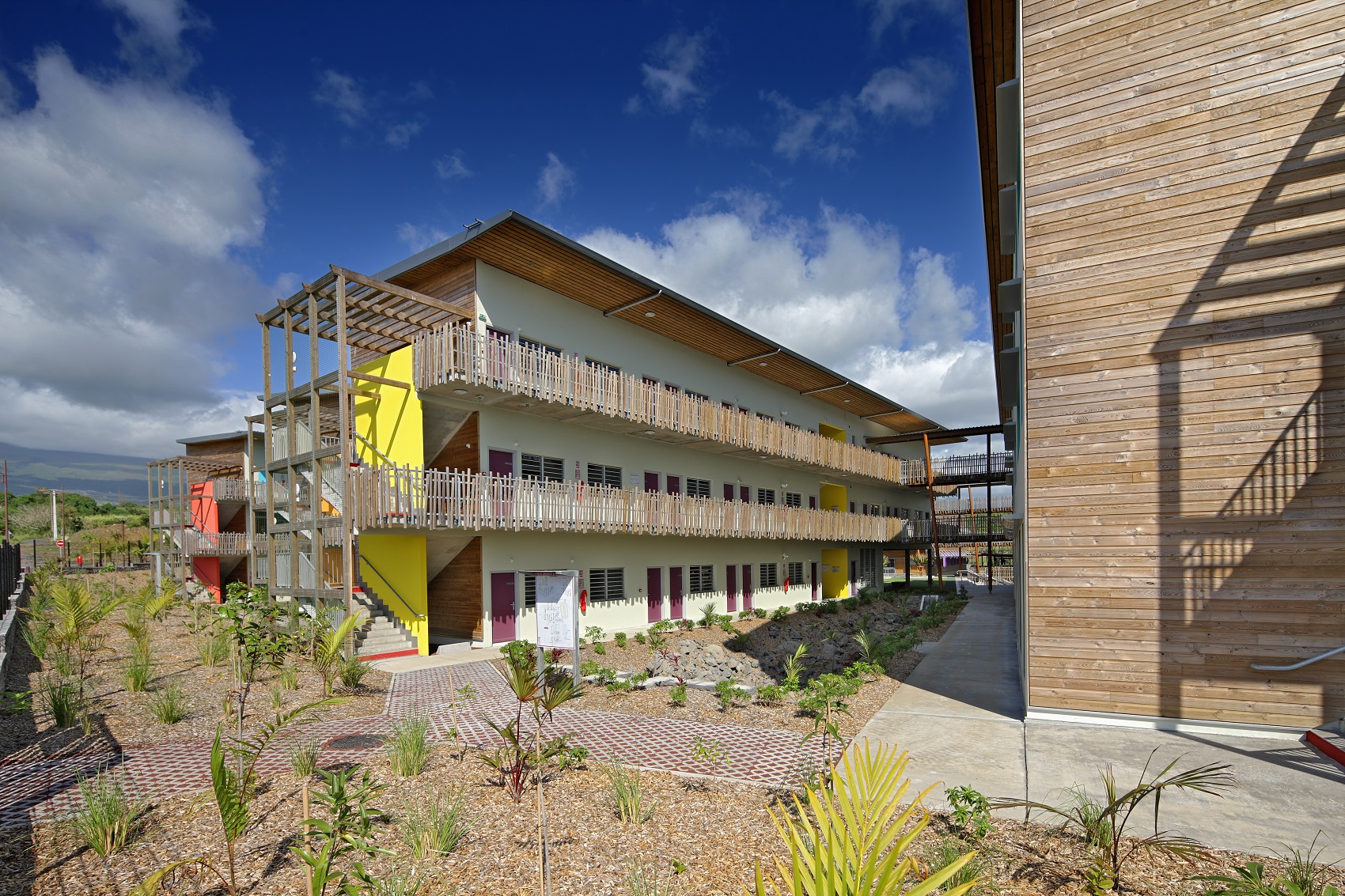 Photo projet Lycée Saint-Benoit IV LEU Réunion 974