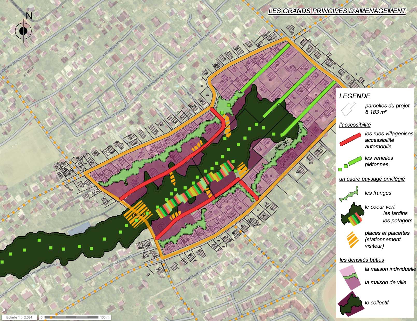 Plan masse projet etude de gozo LEU Réunion 974